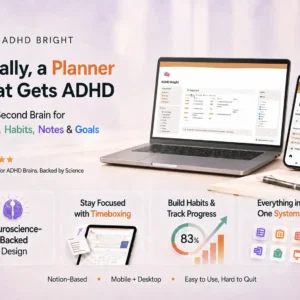 ADHD Planner by ADHD Bright