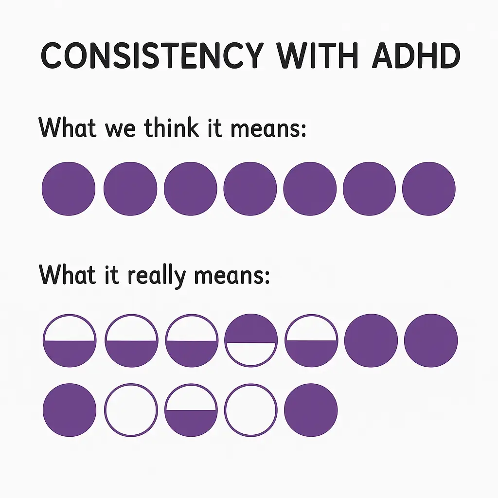Consistency with ADHD