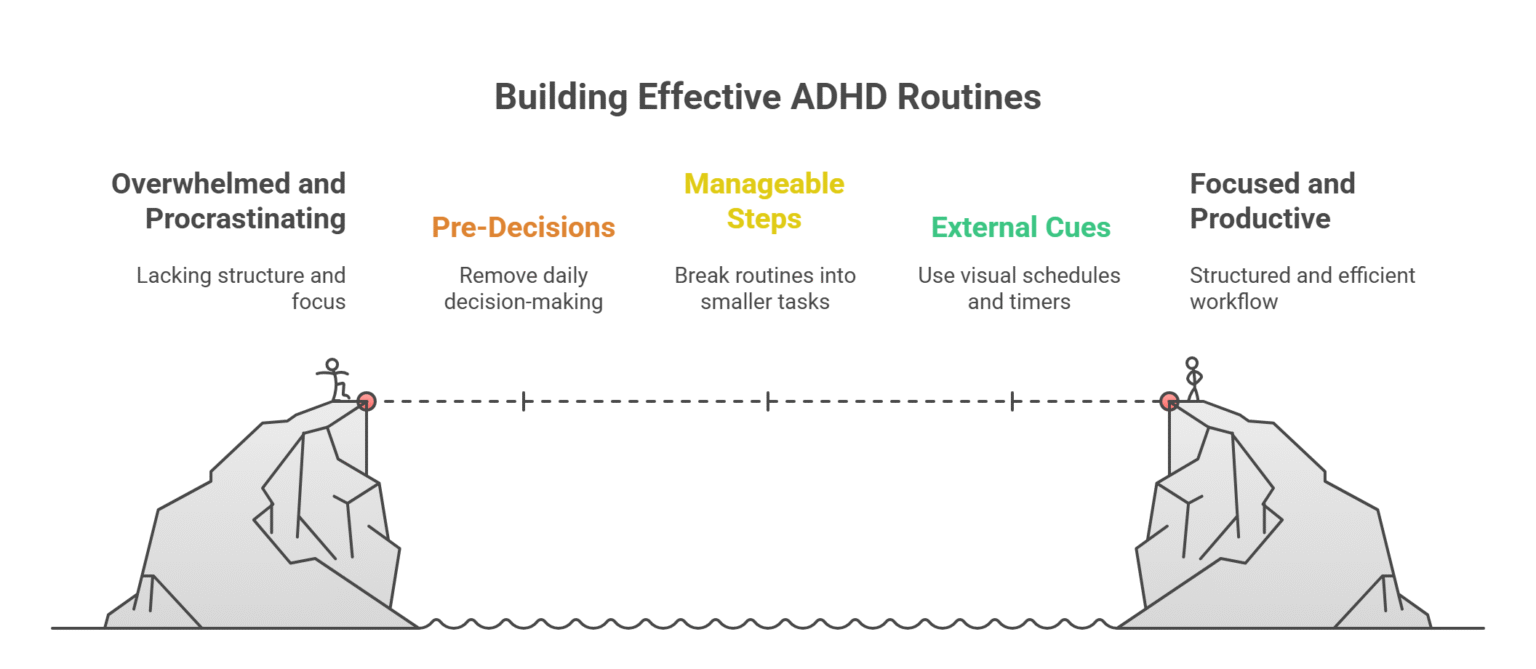 Adhd Running Build ADHD Routines That Run Your Day On Autopilot - ADHD Bright