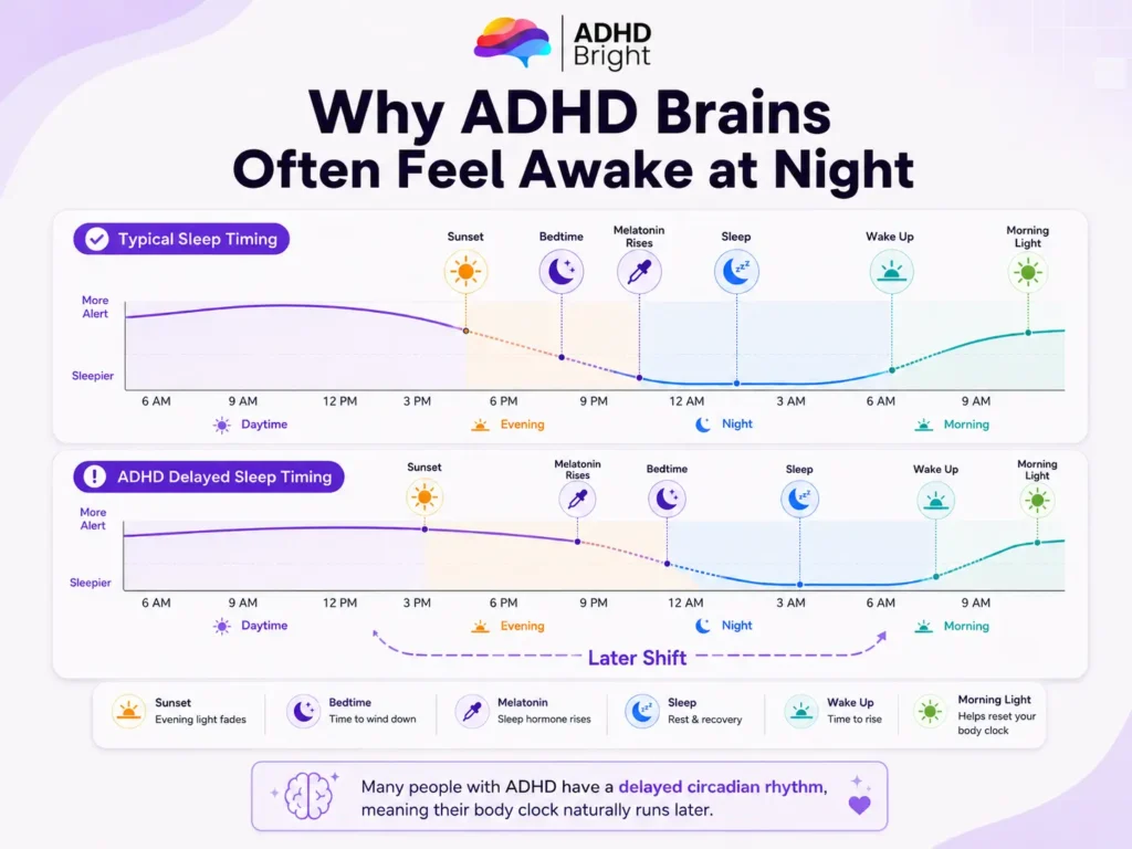 Delayed Circadian Rhythm Graphic
