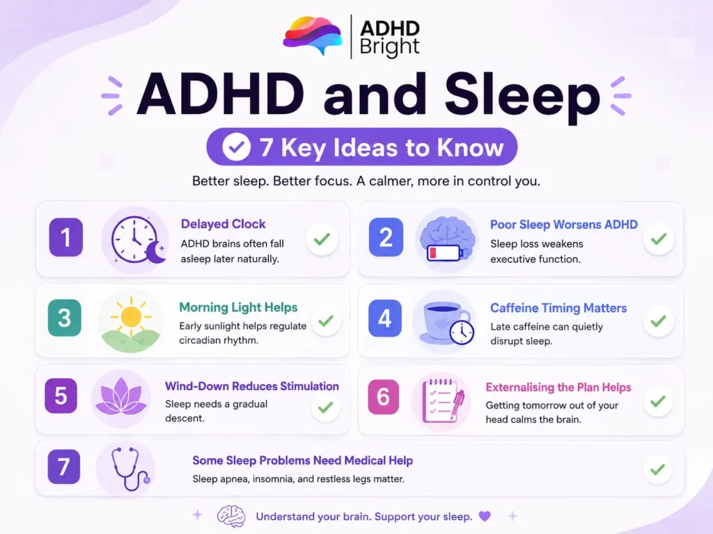 Sleep Changes How Much ADHD You Have to Fight Tomorrow